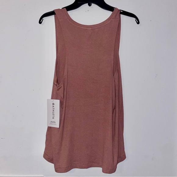 NWT Athleta Well Rested Rib Sleep Tank - Picture 3 of 4